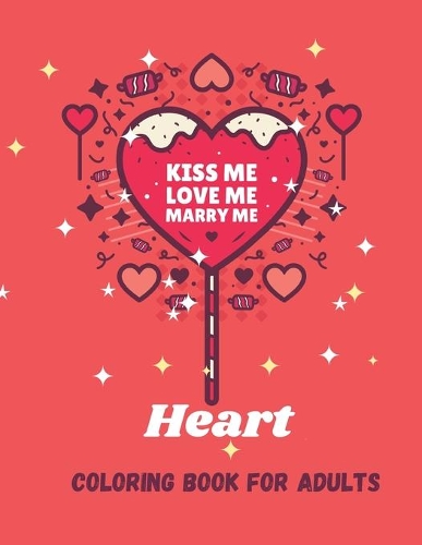 Heart Coloring Book For Adults