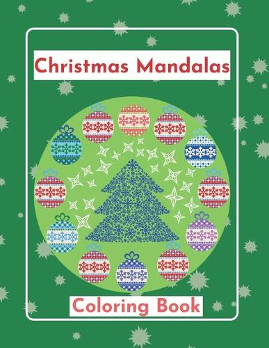 Christmas Mandalas Coloring Book