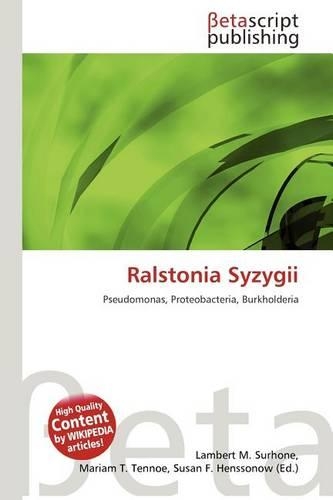 Ralstonia Syzygii