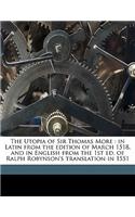 The Utopia of Sir Thomas More