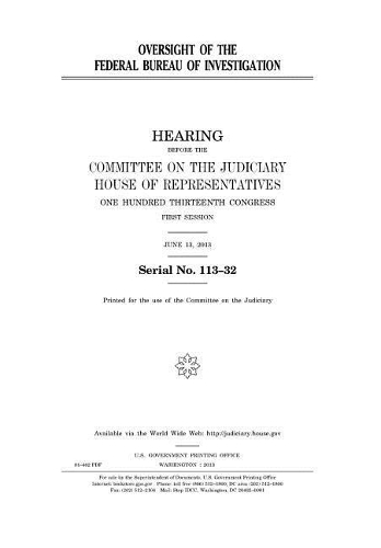 Oversight of the Federal Bureau of Investigation