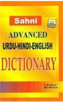 Sahni Advanced Dictionary - Urdu-Hindi-English