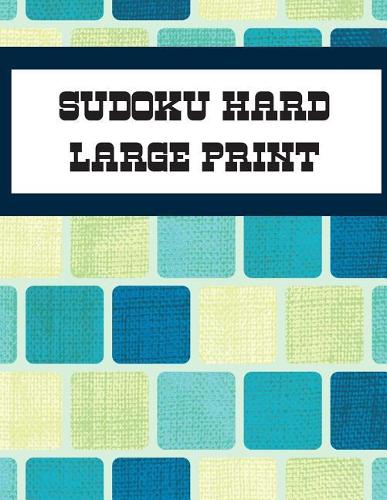 Sudoku Hard Large Print