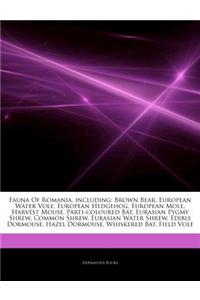 Articles on Fauna of Romania, Including