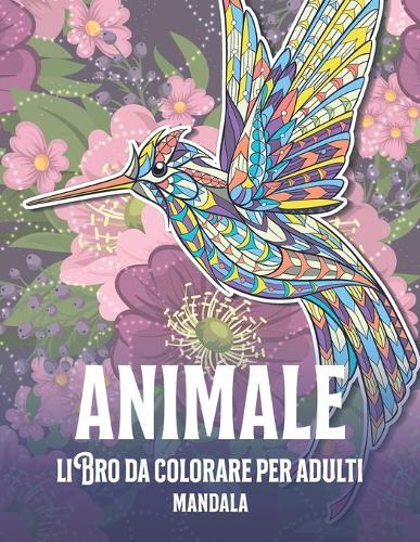 Libro da colorare per adulti - Mandala - Animale