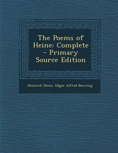 The Poems of Heine