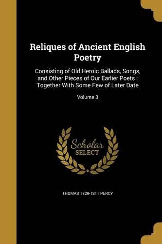 Reliques of Ancient English Poetry