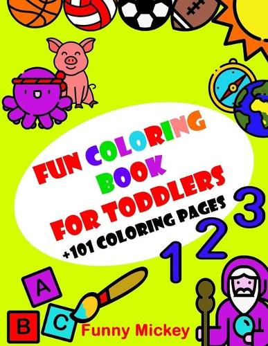 Fun coloring book for toddlers