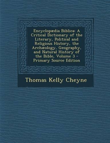 Encyclopaedia Biblica