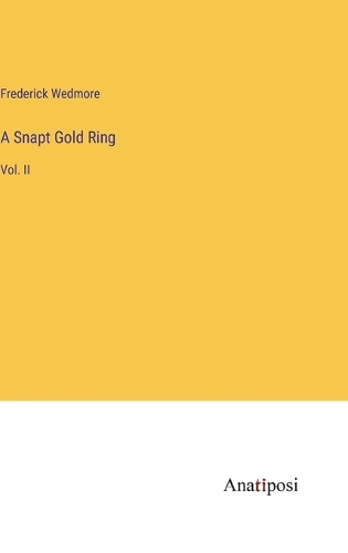 A Snapt Gold Ring