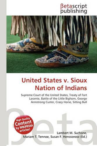 United States V. Sioux Nation of Indians