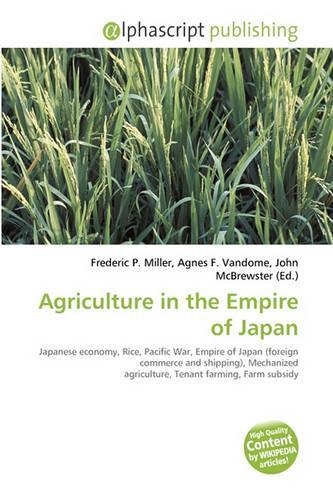 Agriculture in the Empire of Japan