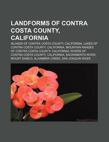 Landforms of Contra Costa County, California