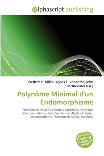 Polynme Minimal D'Un Endomorphisme