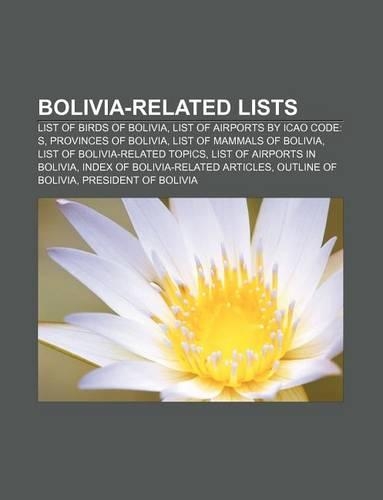 Bolivia-Related Lists