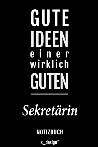 Notizbuch für Sekretäre / Sekretär / Sekretärin