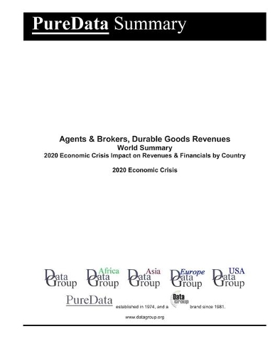 Agents & Brokers, Durable Goods Revenues World Summary