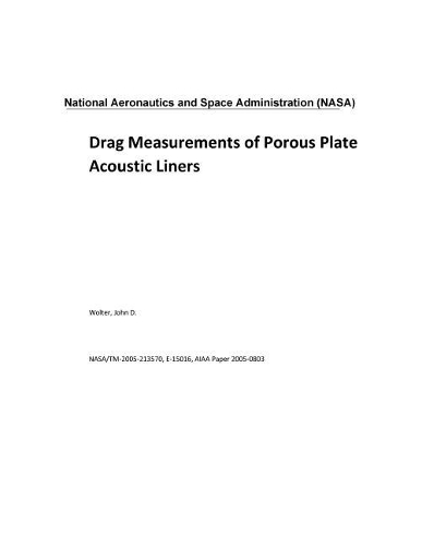 Drag Measurements of Porous Plate Acoustic Liners