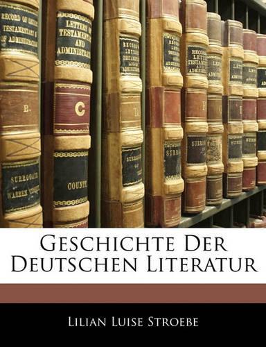 Geschichte Der Deutschen Literatur