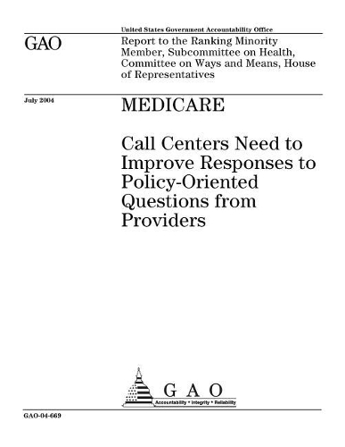 Gao-04-669 Medicare