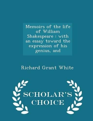 Memoirs of the Life of William Shakespeare
