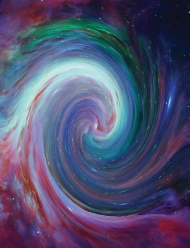 Outer Space Composition Notebook Spiral Galaxy, College Ruled