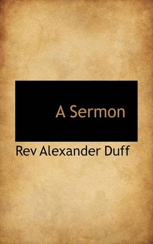 A Sermon