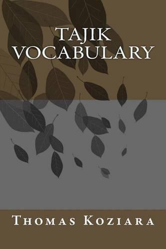 Tajik Vocabulary