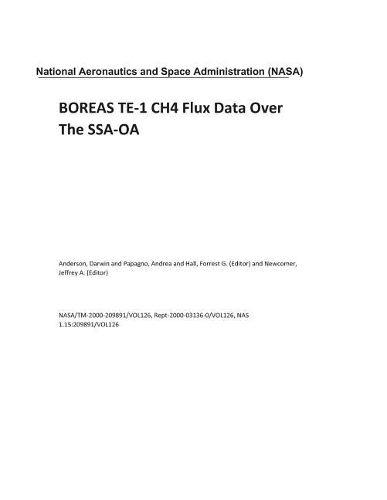 Boreas Te-1 Ch4 Flux Data Over the Ssa-OA