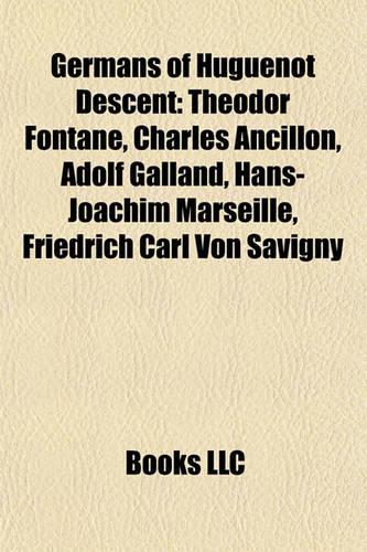 Germans of Huguenot Descent