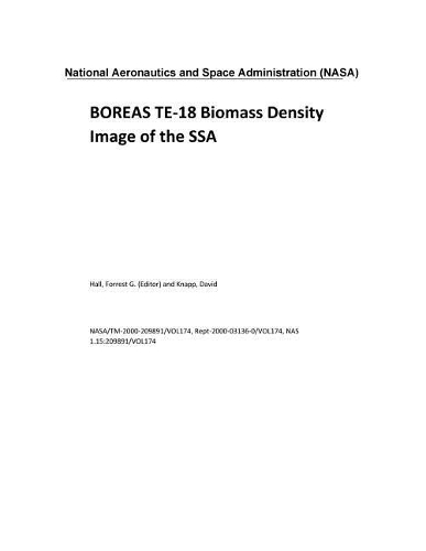 Boreas Te-18 Biomass Density Image of the Ssa
