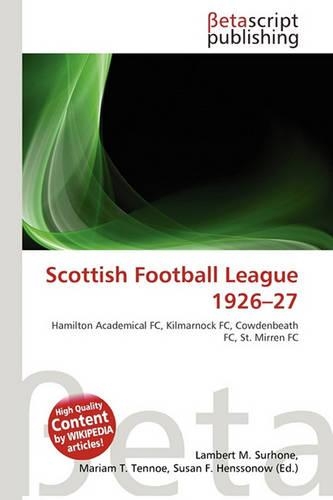 Scottish Football League 1926-27