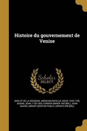 Histoire du gouvernement de Venise