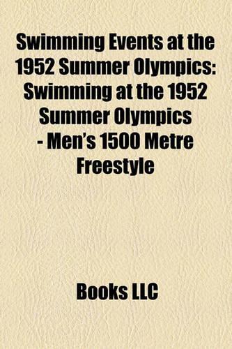 Swimming Events at the 1952 Summer Olympics