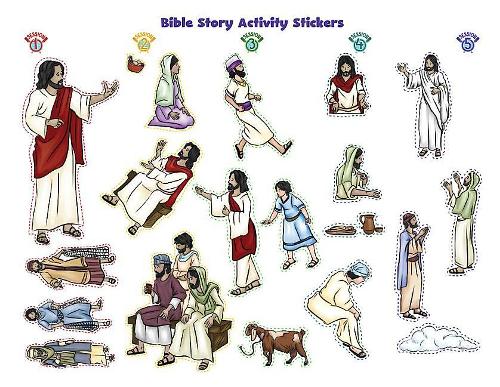 VBS 2018 Rolling River Rampage Bible Story Activity Stickers