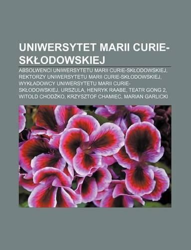 Uniwersytet Marii Curie-Sk Odowskiej