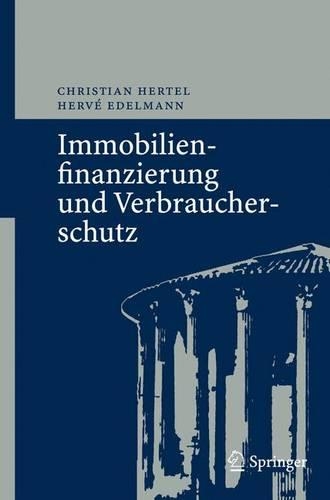 Immobilienfinanzierung Und Verbraucherschutz