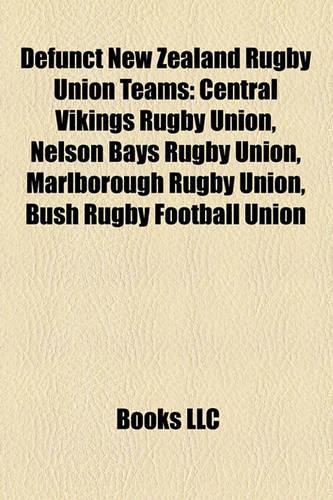 Defunct New Zealand Rugby Union Teams