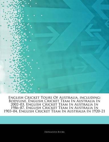 Articles on English Cricket Tours of Australia, Including
