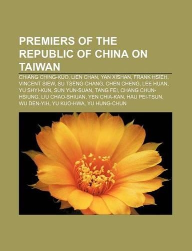 Premiers of the Republic of China on Taiwan