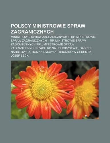 Polscy Ministrowie Spraw Zagranicznych