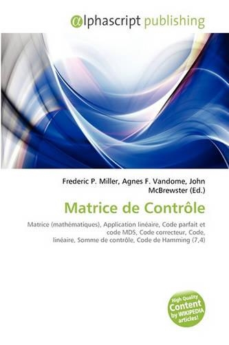 Matrice de Controle
