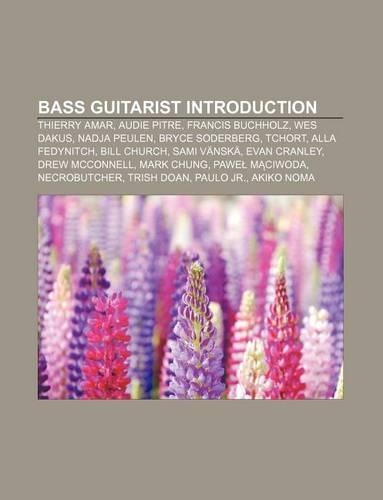 Bass Guitarist Introduction