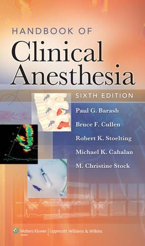 Handbook of Clinical Anesthesia