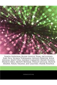 Articles on Samoa National Rugby League Team, Including