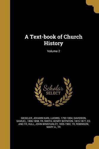 A Text-book of Church History; Volume 2