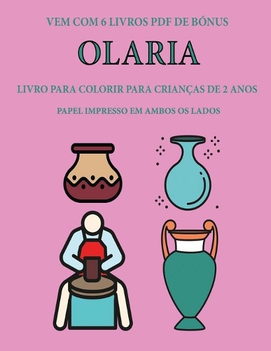 Livro para colorir para crianças de 2 anos (Olaria)