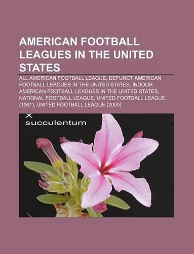 American Football Leagues in the United States