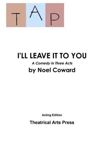 I'll Leave It To You