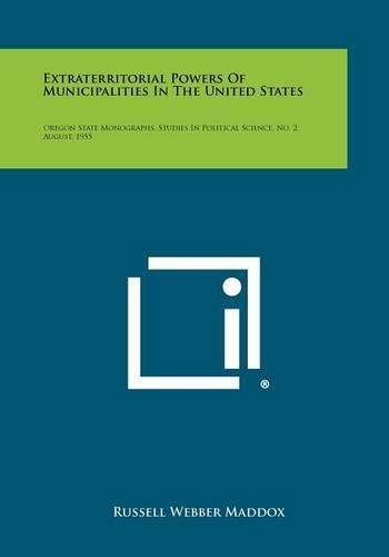 Extraterritorial Powers of Municipalities in the United States